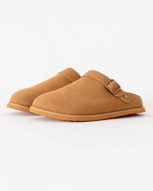 Joules Hampden Womens Slippers - Chestnut Brown
