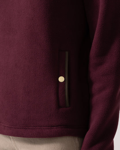 Joules Heritage 1/4 Zip Womens Fleece - Red