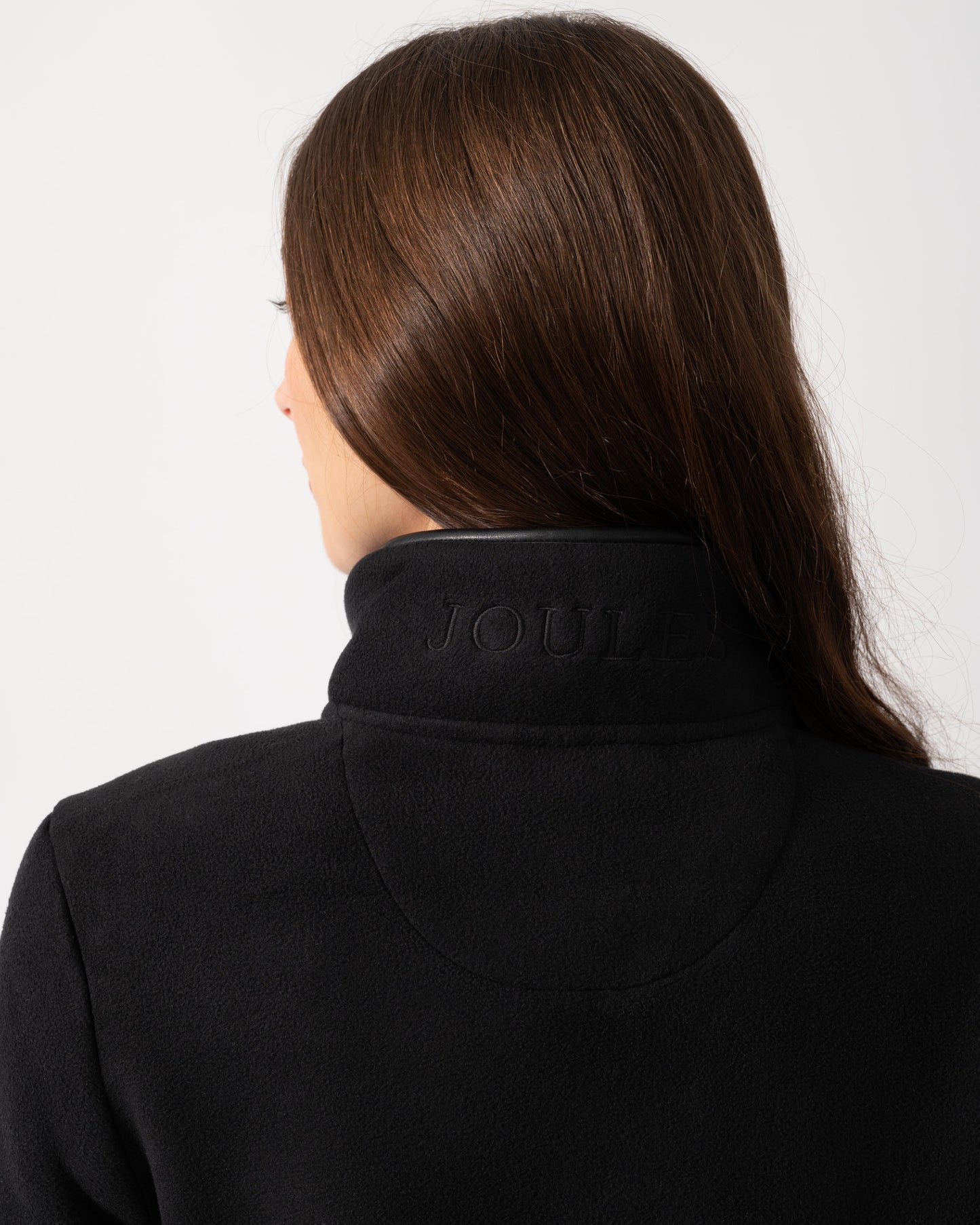 Joules Heritage Full Zip Womens Fleece - Black