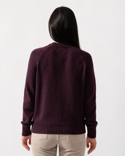Joules Jonty Womens Jumper - Wine