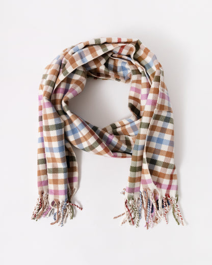 Joules Langtree Womens Scarf - Multi Neutral