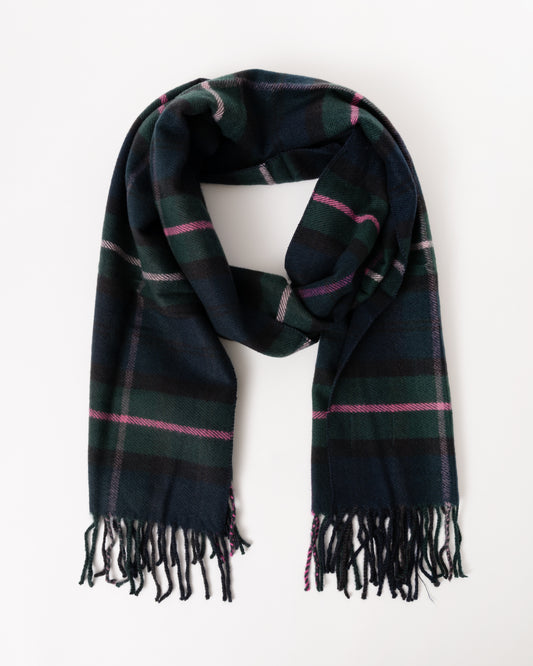 Joules Langtree Womens Scarf - Navy/Pink