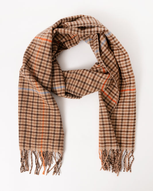 Joules Langtree Womens Scarf - Tan Brown