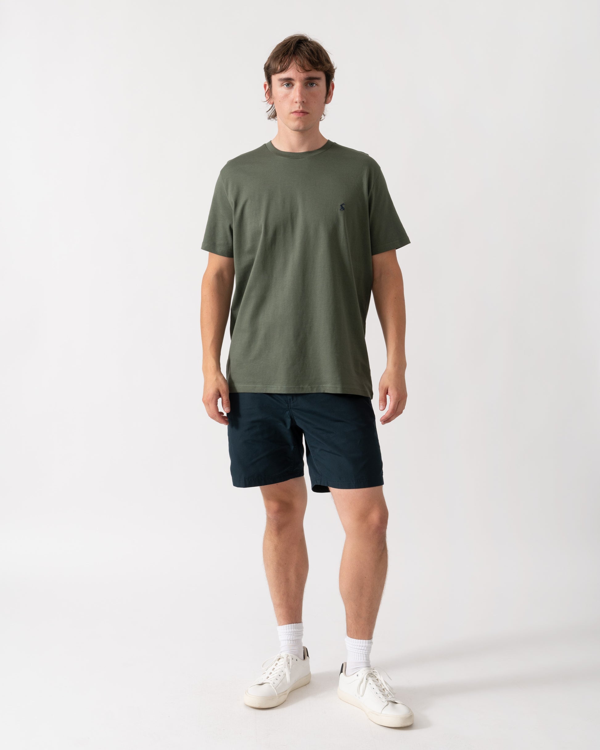 Joules Mens Everyday T-Shirt - Khaki Green