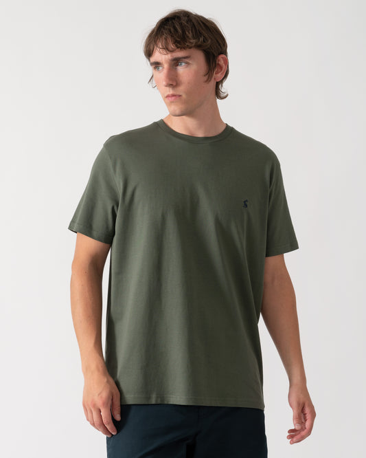 Joules Mens Everyday T-Shirt - Khaki Green