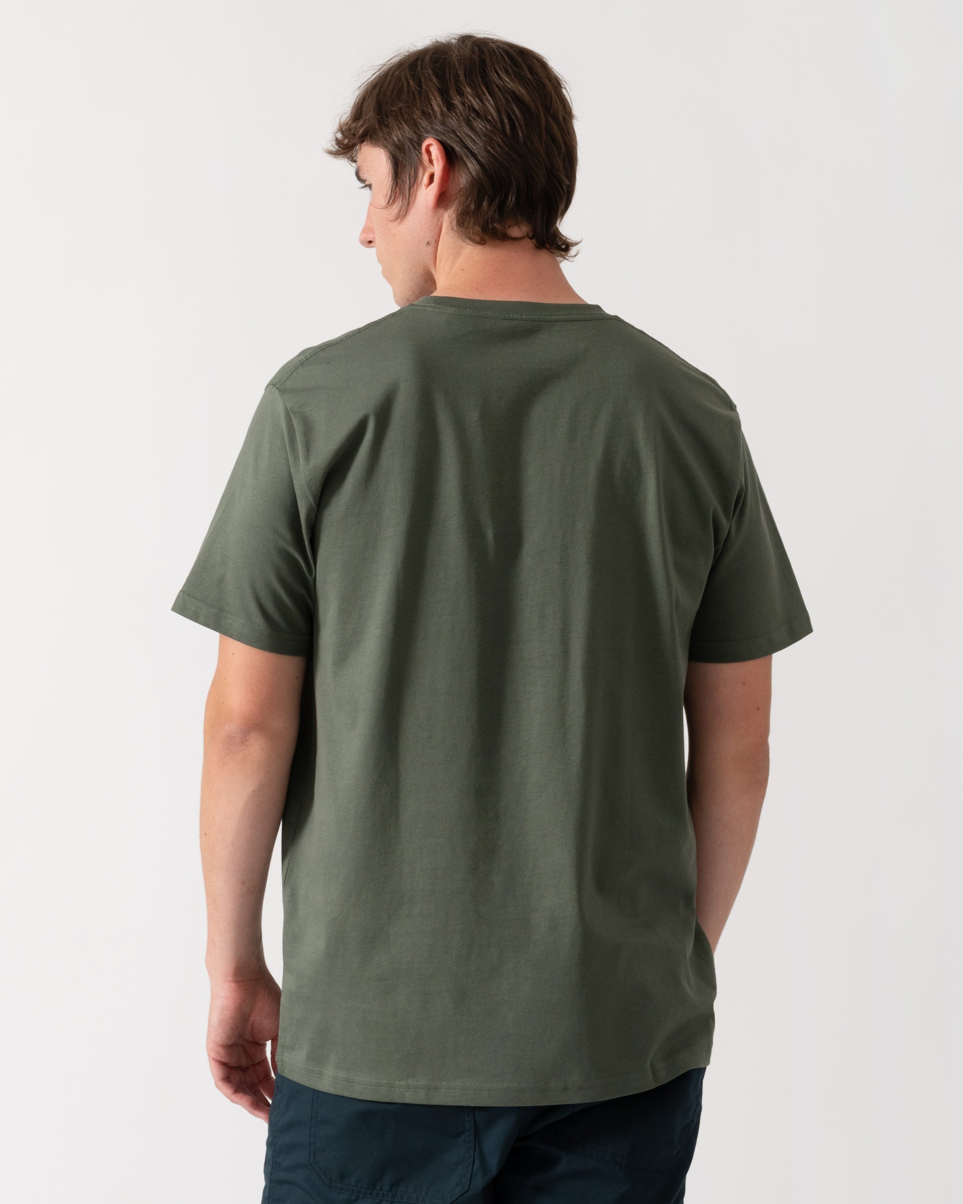 Joules Mens Everyday T-Shirt - Khaki Green