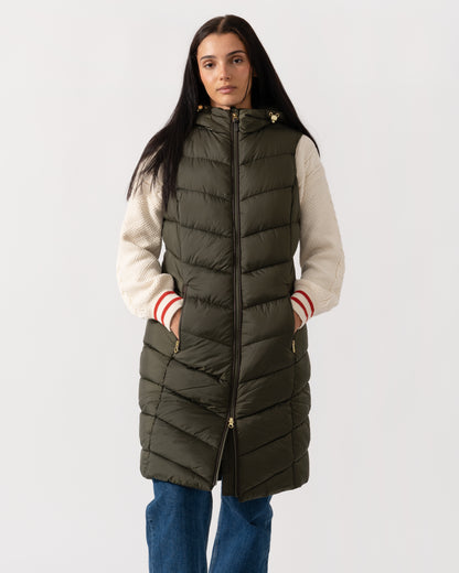 Joules Moorsdale Gilet Womens Gilets - Green
