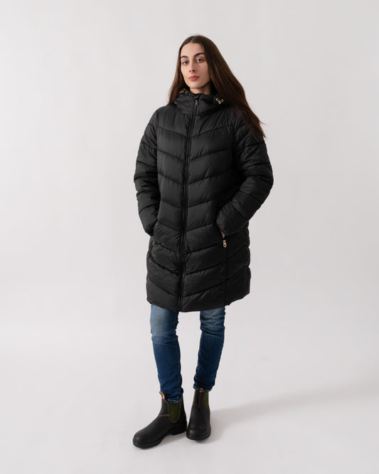 Joules Moorsdale Womens Parka - Black