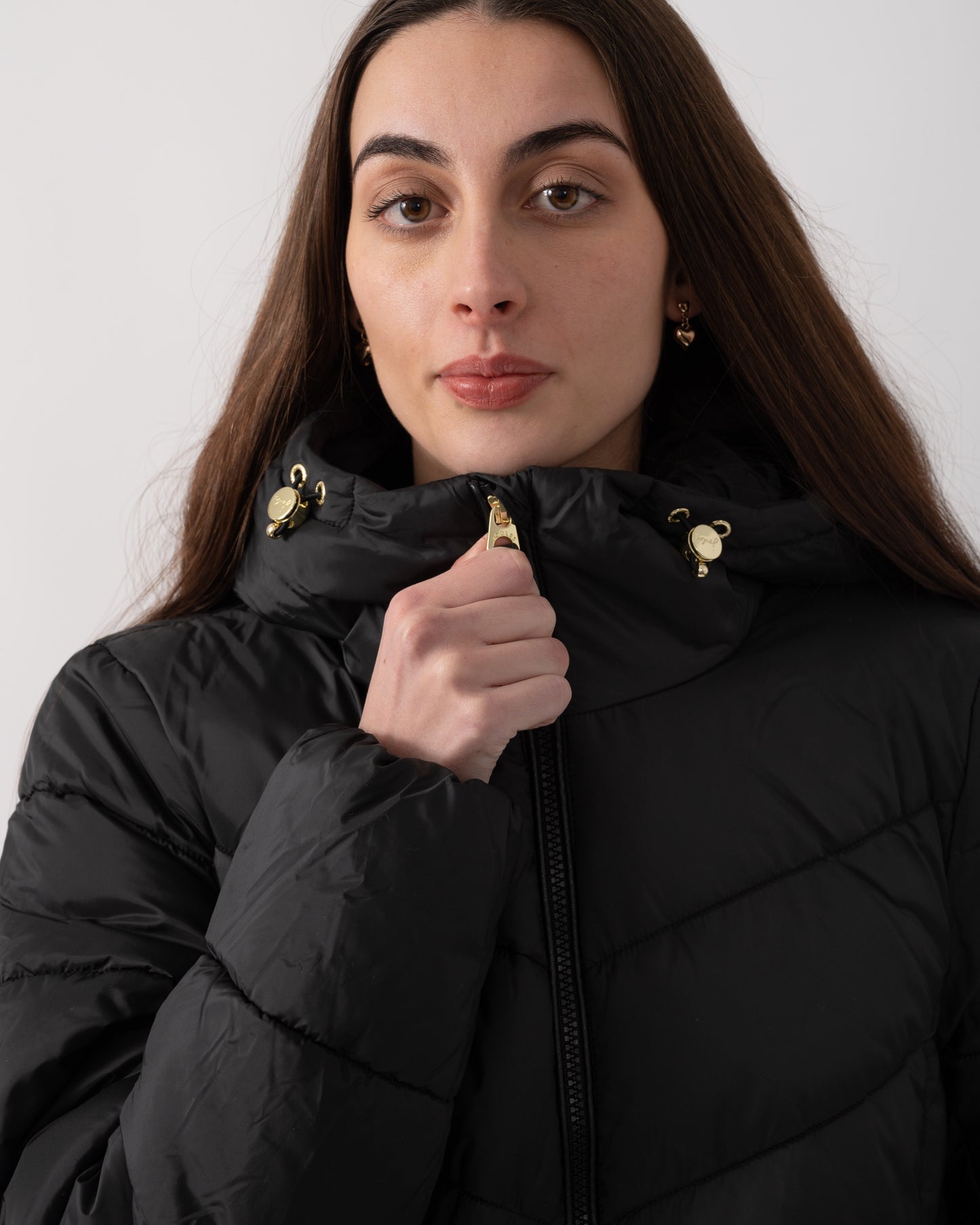 Joules Moorsdale Womens Parka - Black