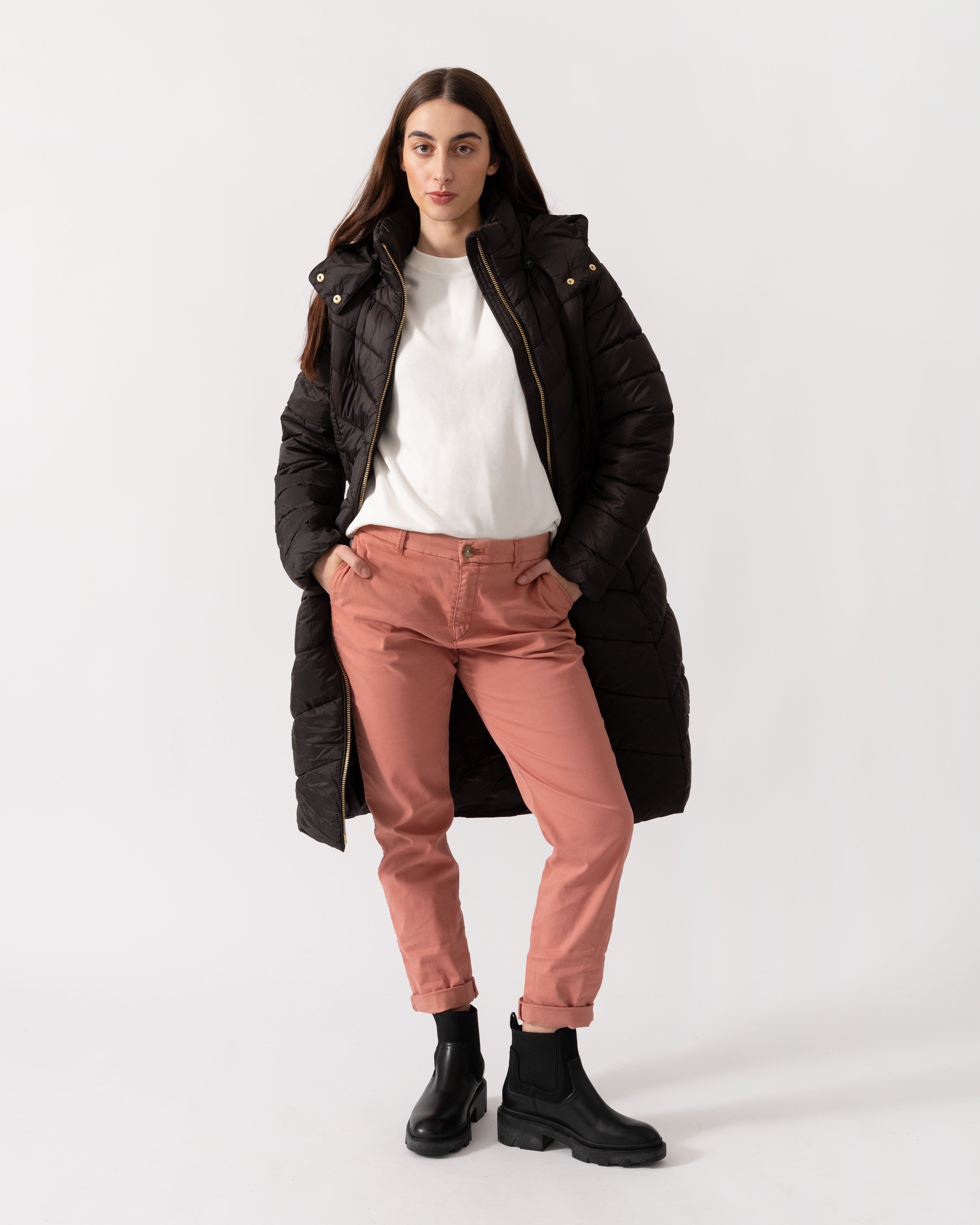 Joules Pembury Womens Coat Peat CHO