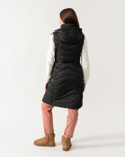 Joules Pembury Womens Long Gilet - Black