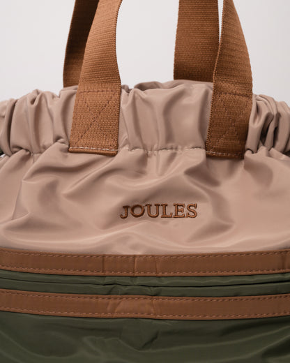Joules Peplow Womens Backpack - Khaki Green