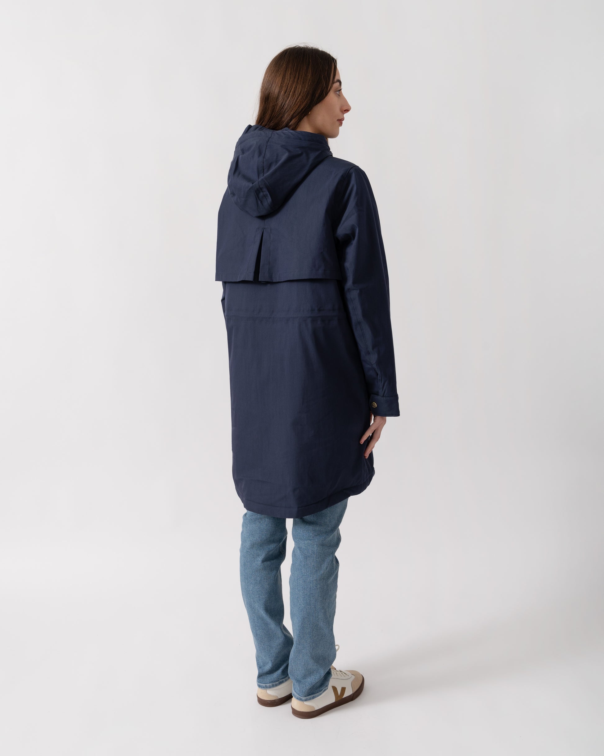Joules Portwell Cosy Womens Jacket - Navy | CHO | Designer Womens Coats & Jackets