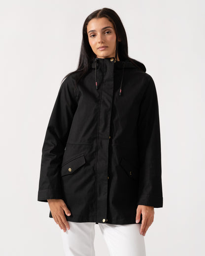 Joules Portwell Womens Raincoat - Black