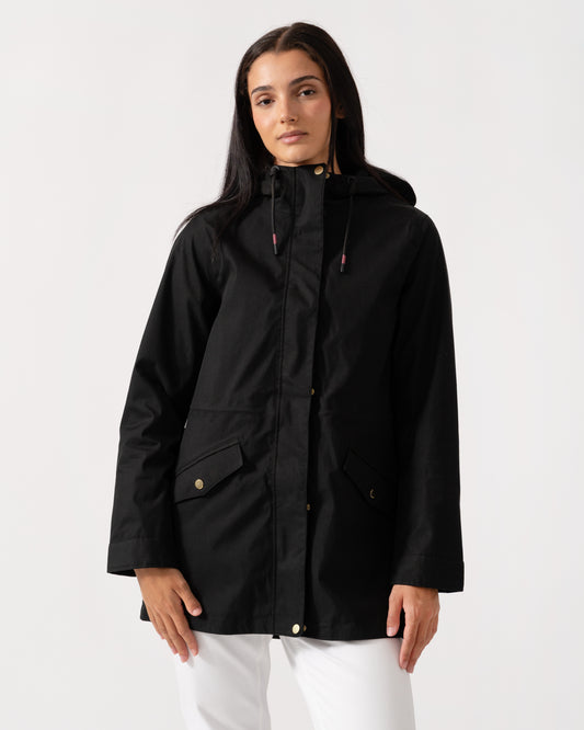 Joules Portwell Womens Raincoat - Black