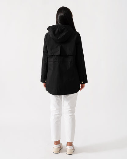 Joules Portwell Womens Raincoat - Black