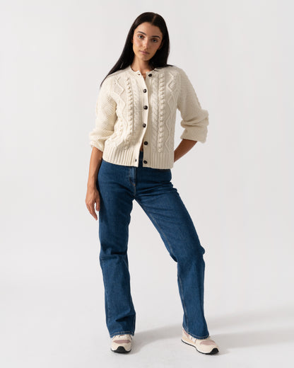 Joules Rafferty Womens Cardigan - Cream