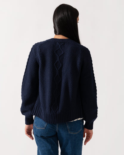 Joules Rafferty Womens Cardigan - Navy