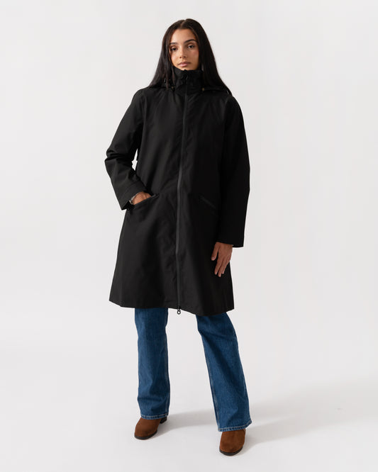 Joules Rainaway Womens Raincoat - Black