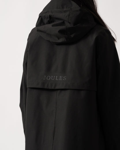 Joules Rainaway Womens Raincoat - Black