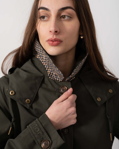 Joules Rainmore Womens Jacket - Green