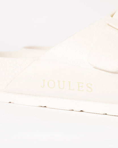 Joules Sunseeker Womens EVA Sliders - White