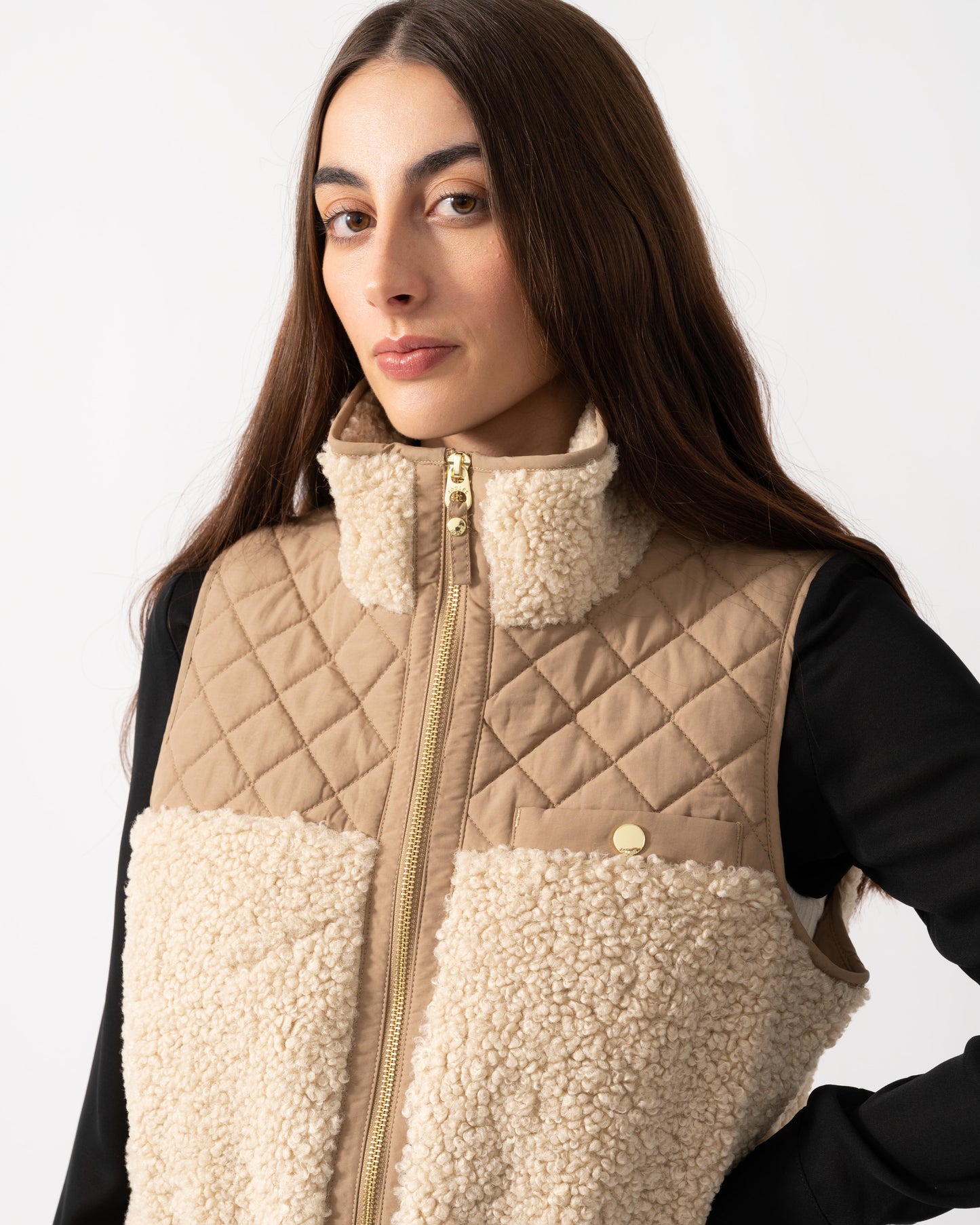 Joules Tadworth Womens Gilet - Cream