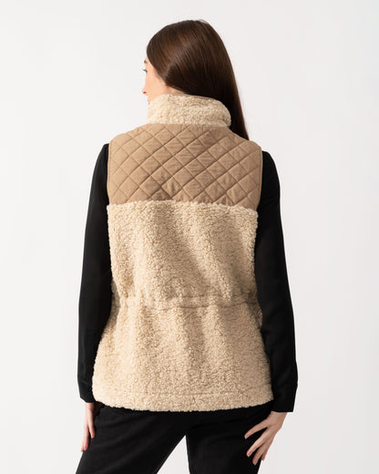 Joules Tadworth Womens Gilet - Cream