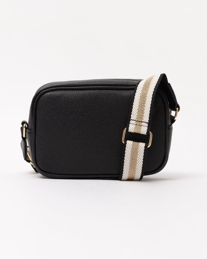 Joules Trent Womens Crossbody Bag - Black