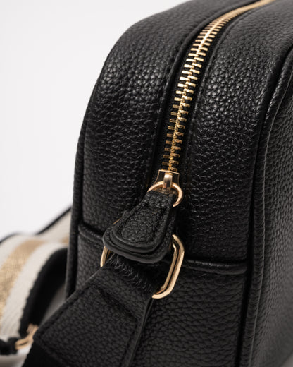 Joules Trent Womens Crossbody Bag - Black