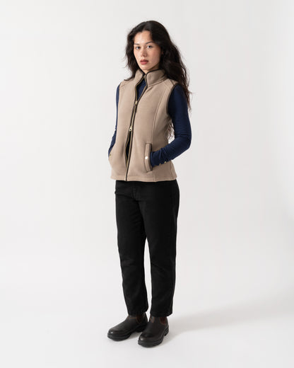 Outfit of Joules Womens Heritage Gilet - Mink Brown