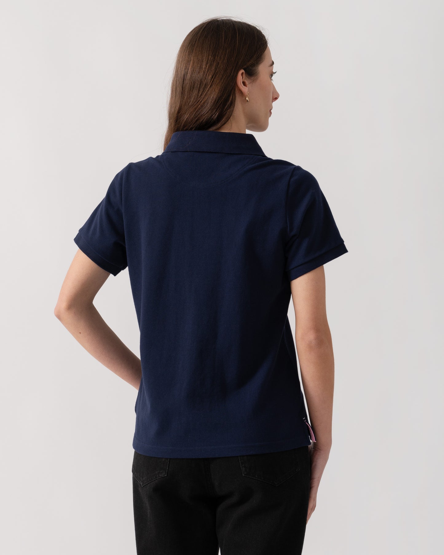 Joules Woody Womens Polo Shirt - Navy