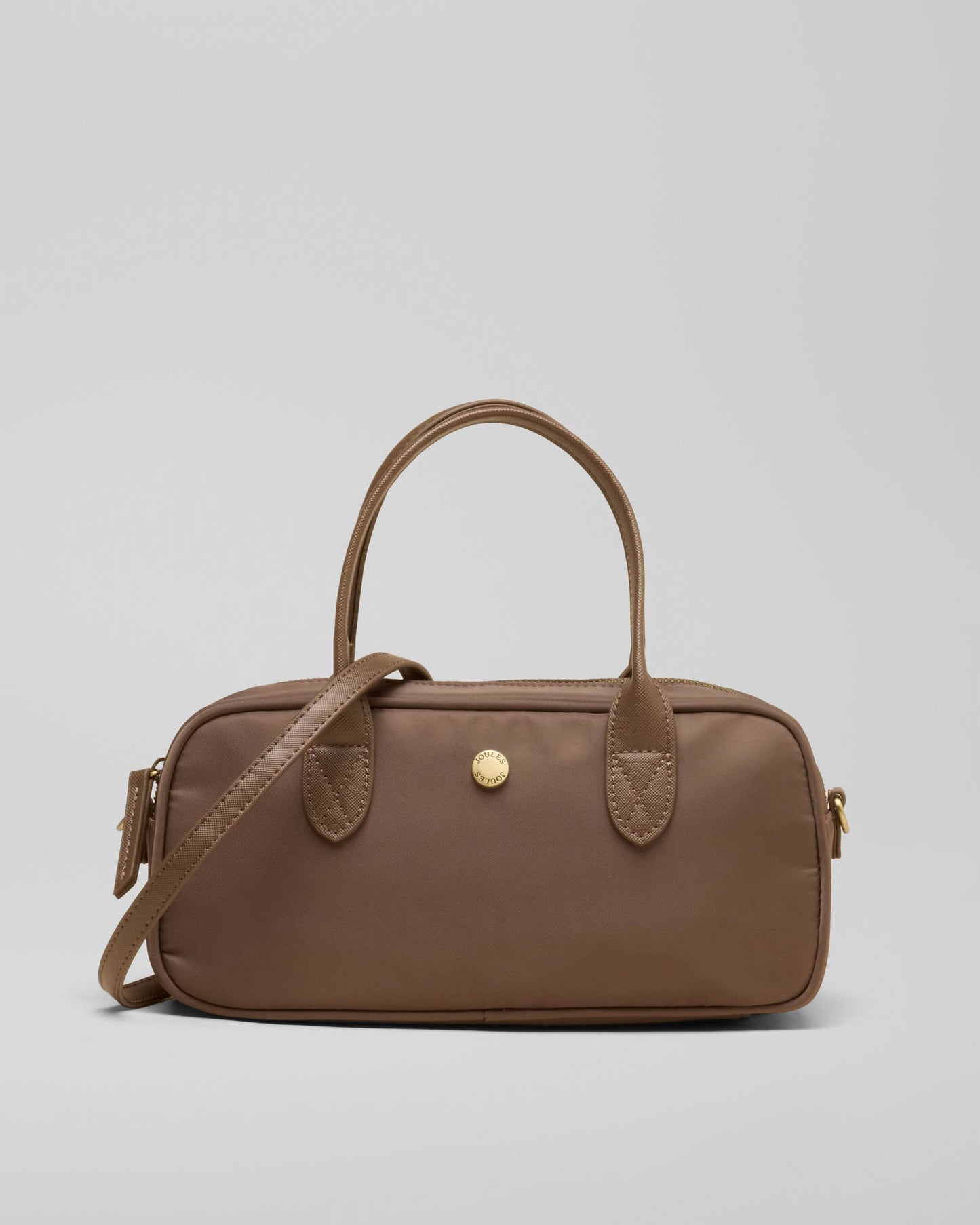 Joules Edie East West Womens Crossbody Bag - Mocha