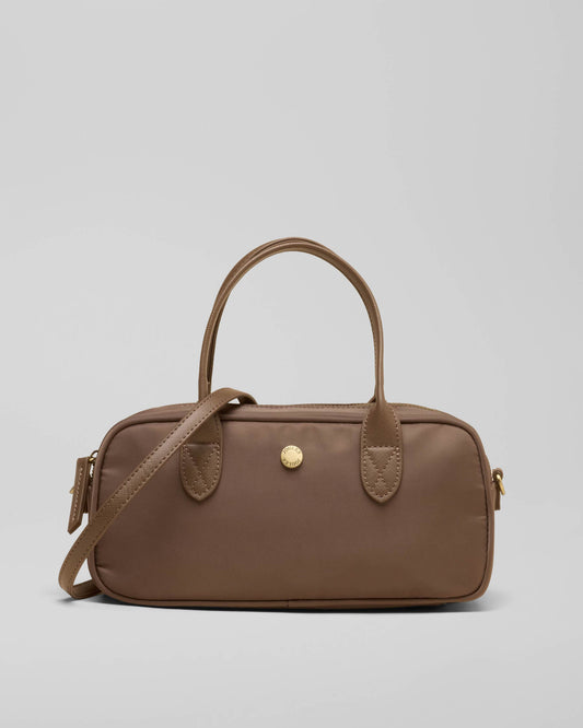 Joules Edie East West Womens Crossbody Bag - Mocha | CHO | Designer Womens Crossbody Bags