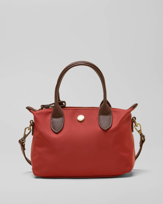 Joules Edie Womens Mini Crossbody Handbag - Rust | CHO | Designer Womens Handbags