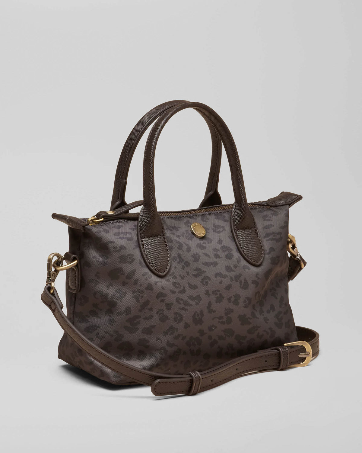 Joules Edie Small Womens Bag - Chocolate Leopard