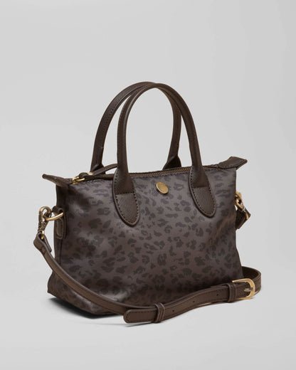 Joules Edie Small Womens Bag - Chocolate Leopard