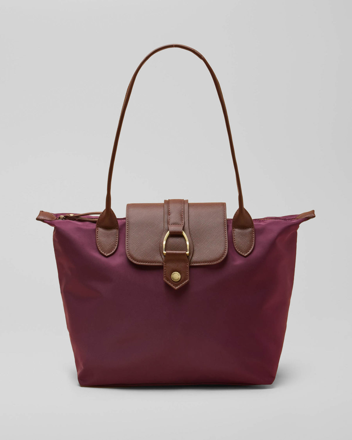 Joules Edie Womens Nylon Tote Bag - Port | CHO | Designer Womens Bags