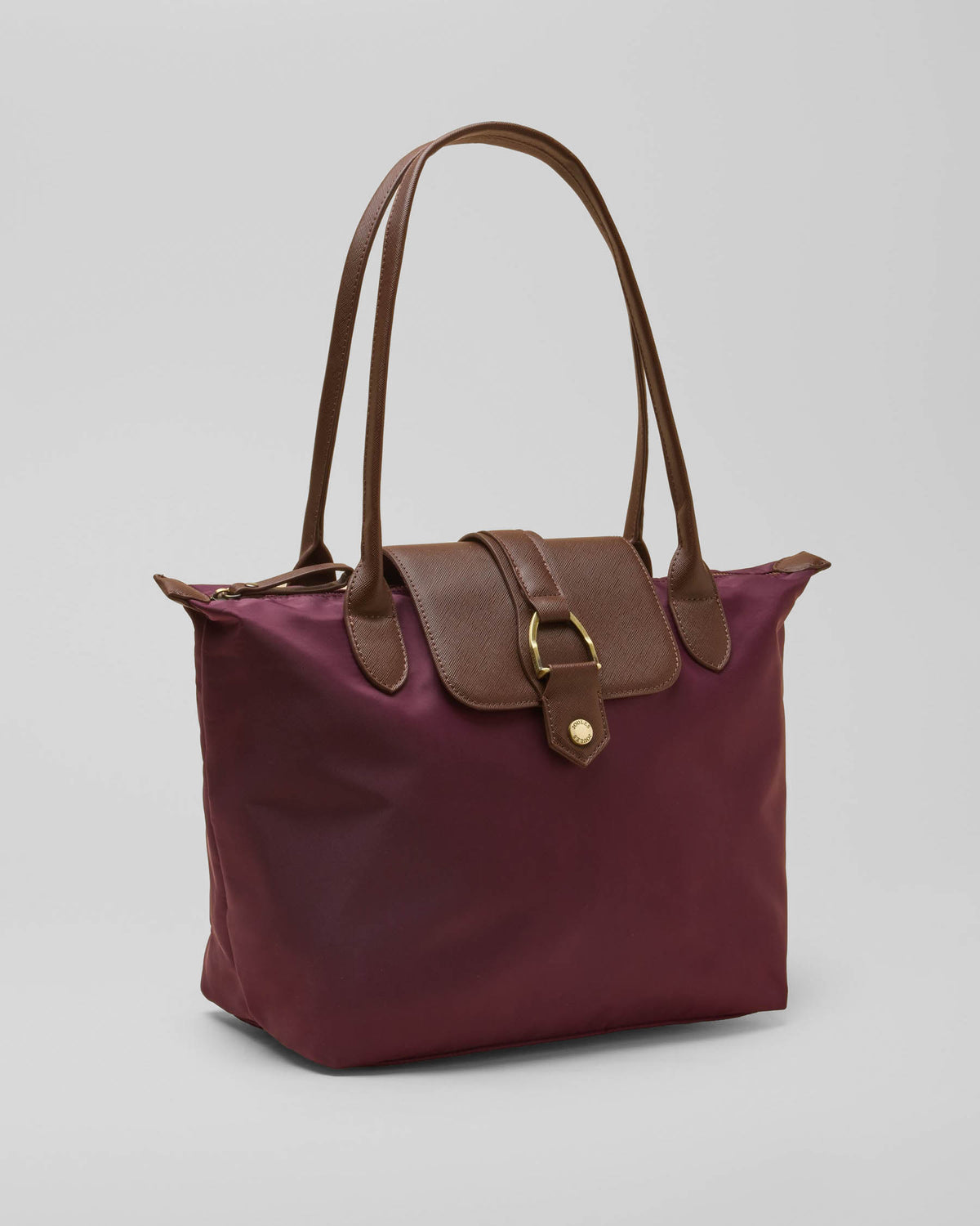 Joules Edie Womens Nylon Tote Bag - Port | CHO | Designer Womens Bags