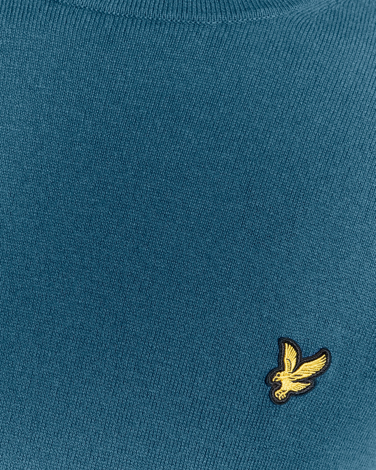 Lyle & Scott Cotton Merino Mens Crew Neck Jumper - X862 Deep Water