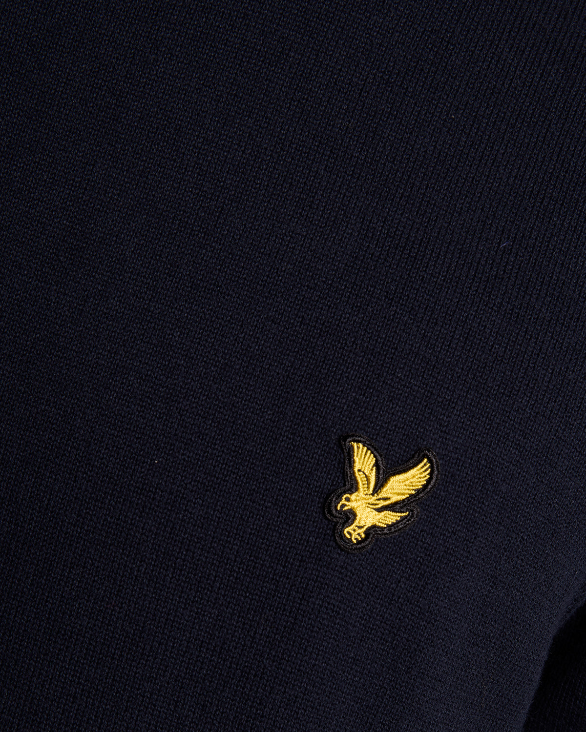 Lyle & Scott Cotton Crew Neck Mens Jumper - Z271 Dark Navy