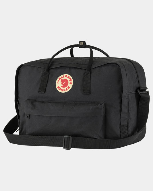Fjallraven Kanken Weekender Bag - Black 550