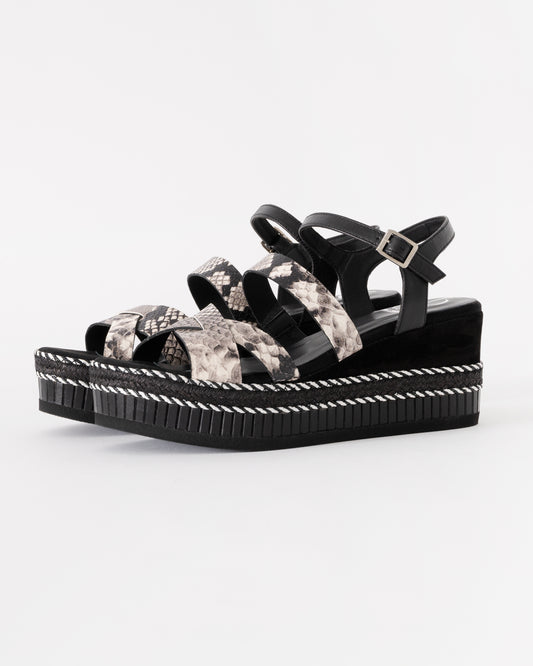 Kanna Grisel Womens Sandals - Black