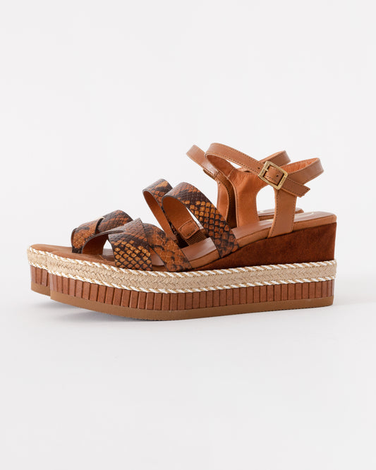 Kanna Grisel Womens Sandals - Brown