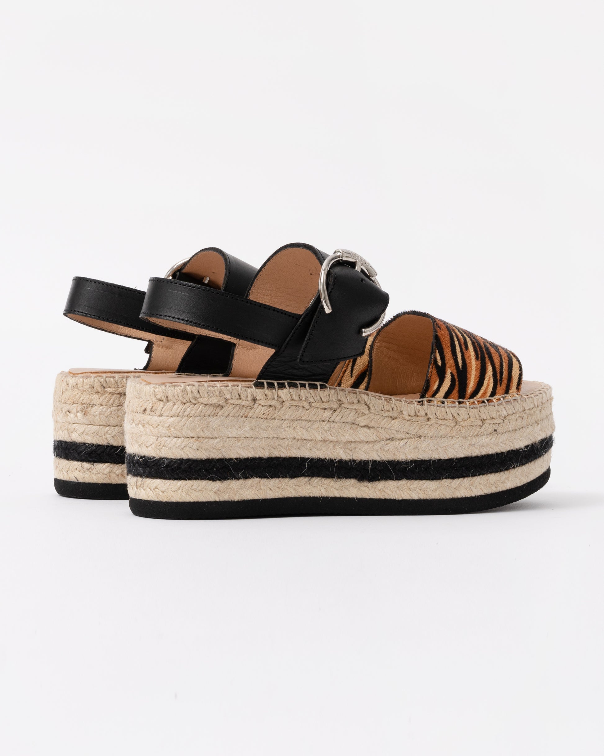 Kanna Pony Womens Flatform Sandals