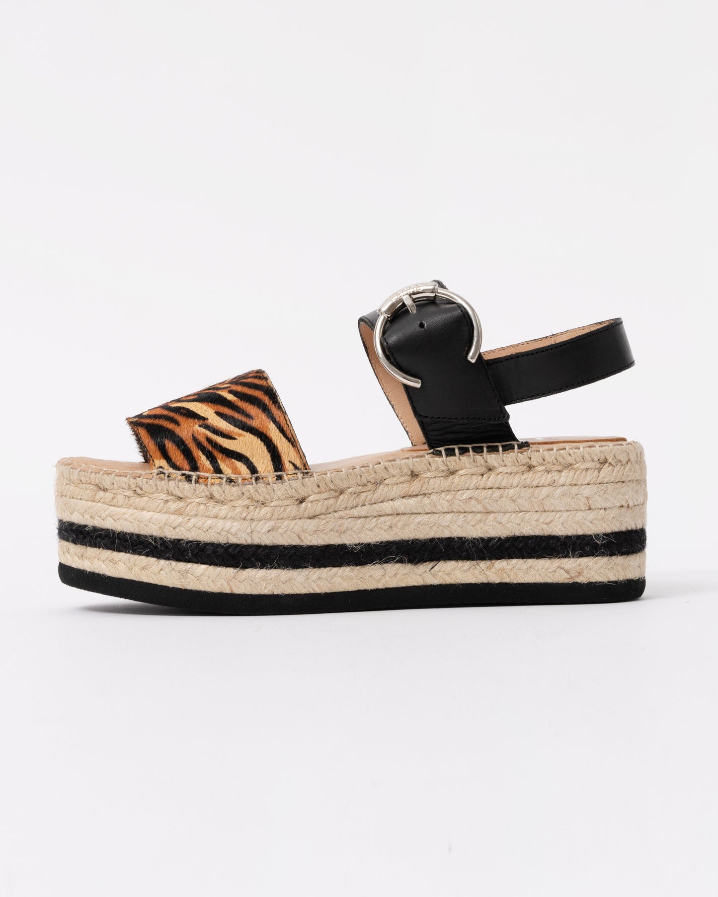 Kanna Pony Womens Flatform Sandals