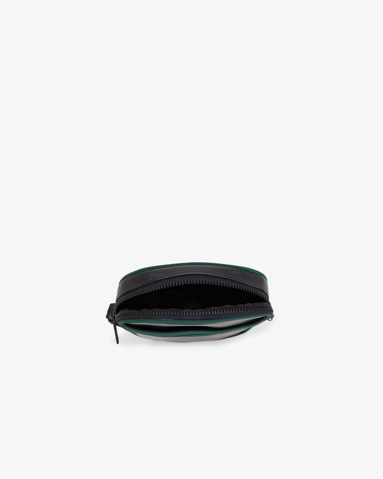 Fred Perry Classic Small Side Bag - Navy/Grassroots 83A | CHO | Designer Mens Bags