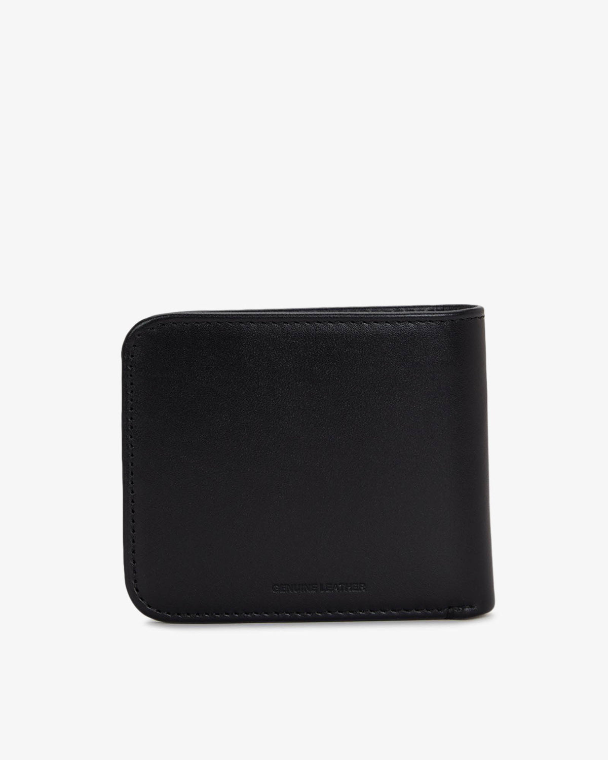 Fred Perry Mens Smooth Leather Billfold Wallet - Black 102 back