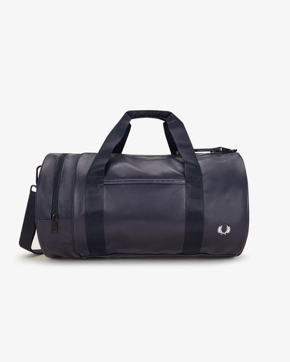 Fred Perry Tonal Barrel Bag - Navy 608