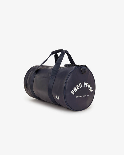 Fred Perry Tonal Barrel Bag - Navy 608
